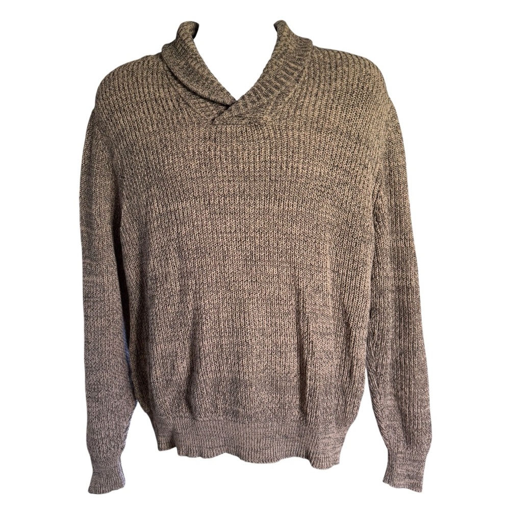 Original Weatherproof Vintage Cozy Tan Turtleneck Sweater for Men